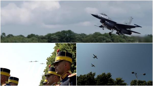 Avioane de luptă şi elicoptere au survolat cerul Bucureştiului de Ziua Aviaţiei. Când vor ajunge în România cele 6 Blackhawk cu dotări de ultimă oră