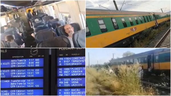 Întârziere de 12 ore pentru trenul de pe ruta Arad-Bucureşti. Reacția unui tată care și-a așteptat fiul în gară: "Când a plecat avea 5 ani, până a ajuns a făcut 7"