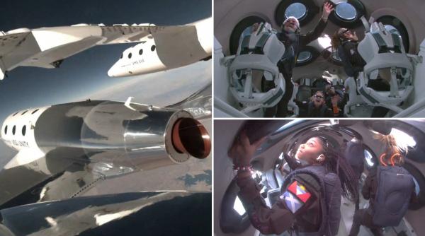 Mărturiile primilor turiști în spațiu, după zborul Virgin Galactic: "A fost cea mai emoționantă zi din viața mea"