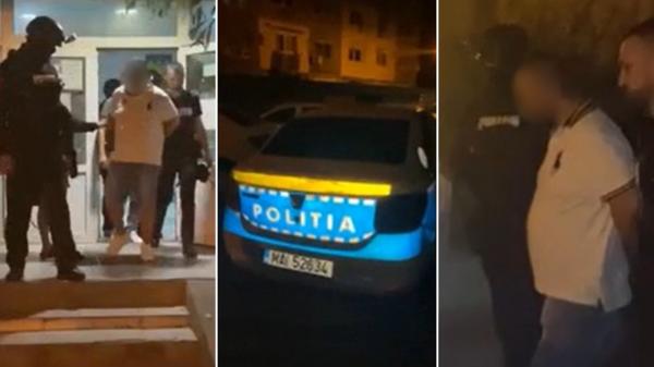 Nica Robert, liderul Clanului Sportivilor, încătușat de poliție. A fost reținut în București, după ce și-a bătut socrul pe scara blocului și în parcare