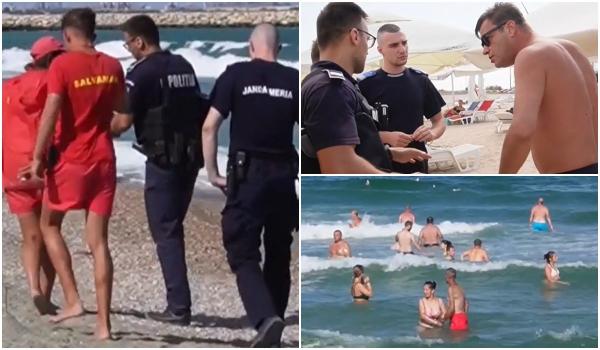 A fost din nou scandal pe litoral. Un director de la Apele Române a certat salvamarii că nu-l lasă să intre în mare. "Mi-a zis: ştii cine sunt eu, bă? M-a făcut isterică"