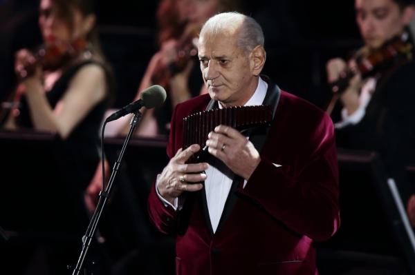Concert aniversar Gheorghe Zamfir.  "Regele Naiului", sărbătorit la 80 de ani într-un eveniment unic alături de Lara Fabian și Jose Carreras