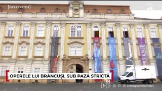 Măsuri de securitate fără precedent la expoziţia Constantin Brâncuşi