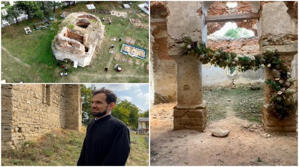 Cum au reuşit localnicii dintr-o comună ieşeană să restaureze o biserică veche de 400 de ani. Lăcaşul de cult a fost transformat din ruină în monument