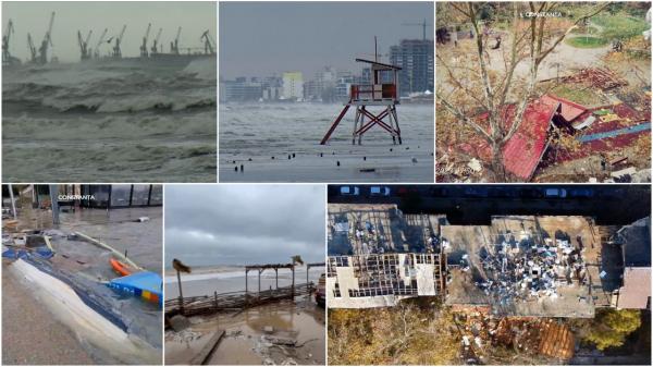Ce este "Storm Surge", fenomenul care a provocat dezastru pe litoral. Valuri ca la tsunami şi vânt la fel de puternic ca un uragan