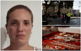Cine este românca din Anglia care a reușit să fure bijuterii în valoare de aproape jumătate de milion de euro. Marinela este căutată acum în două țări