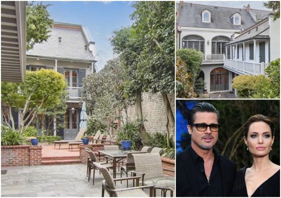 Conacul de lux al Angelinei Jolie şi al lui Brad Pitt, scos la vânzare. Suma uriaşă cerută pe vila cu 7 dormitoare din New Orleans