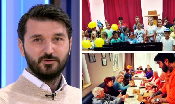 Răzvan, "managerul de fapte bune". A deschis primul centru unde pot merge la psiholog şi persoanele care nu aud: "Românii sunt oameni foarte buni"
