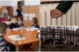 Sute de copii de la mai mltue grădiniţe din Constanța îngheață în clase, în timp ce orașul trece prin înlocuirea conductelor de termoficare în plină iarnă