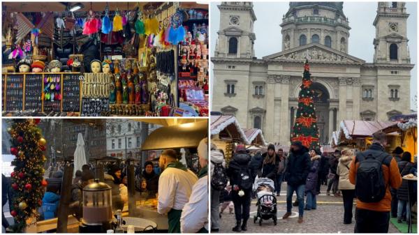Târgul de Crăciun de la Budapesta, votat cel mai frumos din Europa de 350.000 de oameni. Ce îi atrage în capitala Ungariei pe călătorii din toată lumea