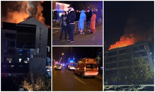 Incendiu la City Hotel Ploieşti. Focul putea să-i ucidă în somn pe cei cazaţi: "La 1 dormea cineva tun"