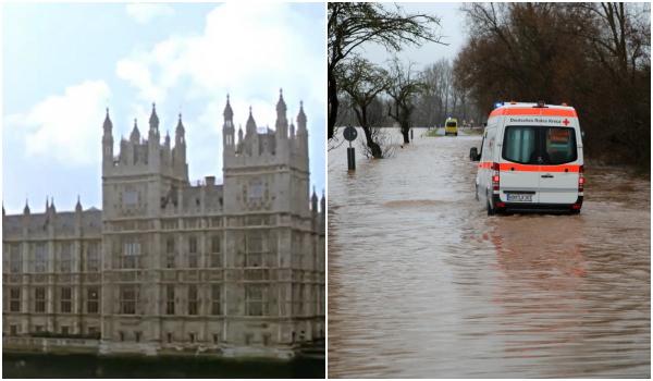 Vreme la extreme în Europa. Britanicii au avut parte de cel mai cald Crăciun din ultimii 20 de ani, Germania, devastată de inundaţii