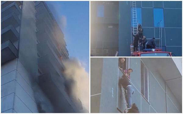 Incendiu într-un mall din Albania: Cel puţin 40 de răniţi, între care 2 copii. În clădirea cu 12 etaje erau şi apartamente