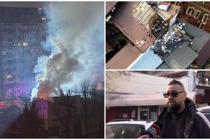 Incendiu în Bucureşti. Restaurantul Potcoava din Giuleşti a luat foc de la artificii. Patronul, plecat din ţară: "Nu ştiam, nu m-a sunat nimeni"