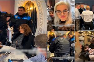 Românii din Spania daţi afară înainte de Revelion din restaurant plătiseră 110 euro. Au sărit pe patron la final, tot român: "Ieşi afară şi ne dai banii"