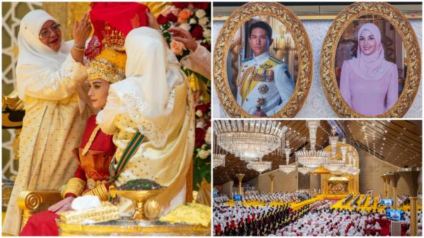 Nuntă de 10 zile și 10 nopți: fiul sultanului din Brunei s-a căsătorit cu o tânără antreprenoare. Ceremonia are loc într-un palat cu 1.788 de camere
