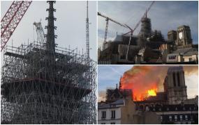 Notre Dame a renăscut din propria cenuşă. Turla refăcută a fost dezvelită, la cinci ani de la incendiul care a distrus-o
