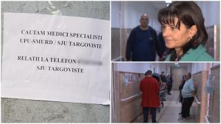 Soluția disperată la care s-a gândit un angajat de la Spitalul din Târgoviște, copleșit de pacienți. Deficit de 40 de medici