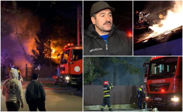 "Casa era în flăcări mari!" Cumnaţi morţi după o explozie puternică, în Buzău. Cei doi bărbaţi au sfârşit carbonizaţi