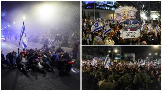 Proteste în Tel Aviv. Mii de israelieni și-au strigat în stradă furia și au cerut schimbarea lui Netanyahu: "Suntem o ţară distrusă"