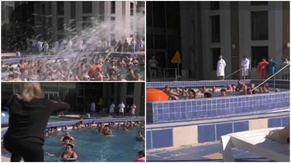Răsfăţ de Ziua Bărbatului: zeci de turişti au petrecut în piscinele cu spumă de la Băile Felix. Cât costă un sejur cu toate activităţile incluse