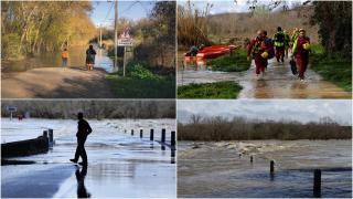 Dezastru în Franța, după furtuna Monica. Un tată și cei doi copii ai săi, măturați de ape când încercau să treacă cu maşina un pod. Alte 7 persoane, dispărute