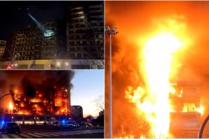 Cauza incendiului devastator din Valencia. De la ce ar fi pornit infernul în care au murit Alina şi Florentina și alte 8 persoane