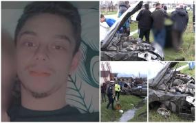 Un tânăr de 20 de ani, găsit mort la patru ore după un accident în Alba. Polițiștii au crezut că victima este la spital și nu au mai căutat-o