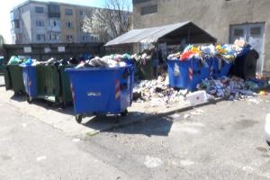 "Vă închipuiţi ce e acolo?" Un oraș din Vâlcea, înghițit de gunoaie de mai bine de două luni. Firma de salubrizare a pierdut licenţa