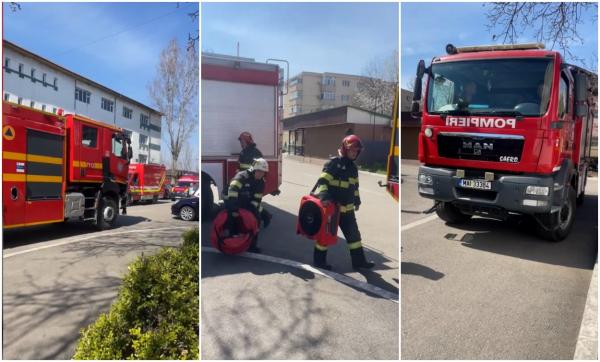 Incendiu la spitalul din Rovinari. Zeci de bolnavi şi angajaţi au fost evacuaţi după ce un tablou electric a luat foc