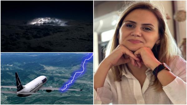 EXCLUSIV. Mărturia unui pasager din avionul TAROM lovit de fulger: "Am văzut pe geam o lovitură într-una din aripi"