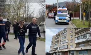 Locatarii unui bloc din Târgu Mureș, terorizați de un vecin. Bărbatul a vrut să arunce întreaga clădire în aer şi a ameninţat că îşi ucide mama