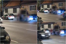 "Ia uitaţi ce omor îşi dau!" Bătaie filmată pe o şosea din Braşov, după ce un bărbat s-a luat la ceartă cu şoferiţa de ridesharing