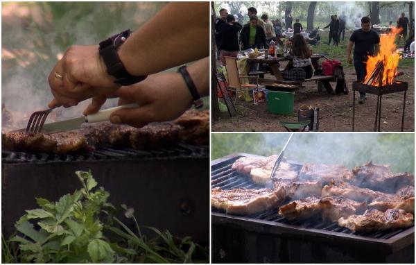 Unde poţi face grătar de 1 Mai în Bucureşti. Cei care se duc în locuri neamenajate pot primi o amendă cuprinsă între 2.000 și 5.000 de lei