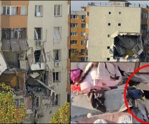 Persoana filmată cerând cu mâna ajutor de sub dărâmături, salvată. Tânăra de 26 de ani a refuzat internarea