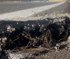 Surpări pe autostrada construită de austrieci. Problema din 2023 se repetă în acelaşi loc