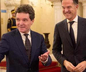 Înlocuirea trupelor SUA și apărarea antiaeriană a României. Ce a discutat Nicușor Dan cu șeful NATO