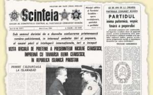 Cenzura din PRESA ROMÂNEASCĂ! Cum au reuşit ziariştii de la Scânteia să strecoare un discurs al lui Ceauşescu plin de greşeli