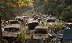 Imagini ale apocalipsei?! Maşini blocate în trafic de 70 de ani