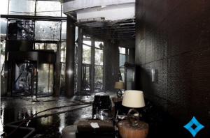 FOTO: INCENDIU în Dubai: Cum arată acum hotelul cuprins de flăcări în noaptea de Revelion