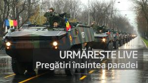 LIVE: Parada militară de Ziua Naţională a României