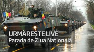 LIVE: Parada militară de Ziua Naţională a României
