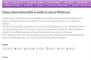 ANUNŢ CUTREMURĂTOR. O mamă româncă din Italia îşi vinde un rinichi pe 100.000 de euro ca să-şi întreţină cei trei copii