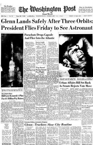 DOLIU ÎN AMERICA: A murit John Glenn, unul dintre cei mai faimoşi astronauţi, un pionier al erei spaţiale!