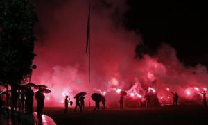 EURO 2016: VICTORIA istorică a Albaniei, sărbătorită toată noaptea pe străzile capitalei Tirana (GALERIE FOTO)