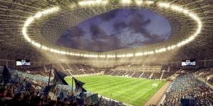 Noul stadion al Craiovei începe să prindă contur. GALERIE FOTO cu bijuteria din Bănie