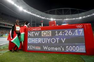 SURPRIZĂ URIAŞĂ la RIO 2016: Vivian Jepkemoi Cheruiyot a doborât recordul deţinut de Gabriela Szabo la 5.000 de metri (GALERIE FOTO)