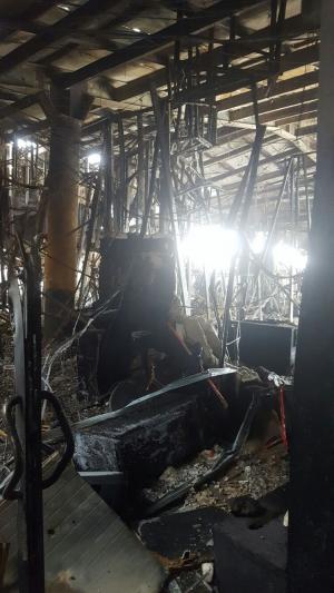 PRIMELE IMAGINI ale DEZASTRULUI din Bamboo: Cum arată clubul mistuit într-un incendiu devastator