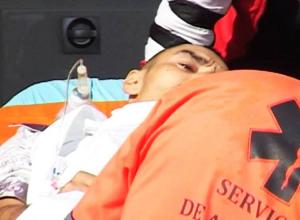 Tânărul SFÂRTECAT de un ARAC care i-a intrat printre picioare şi i-a ieşit prin piept a fost transferat cu elicopterul SMURD