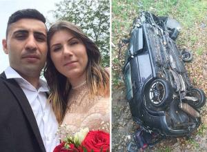 Lacrimi şi durere pentru Larisa! Tânăra din Târgu Jiu a murit într-un groaznic accident provocat chiar de soţul ei! Cei doi făcuseră NUNTA în august!